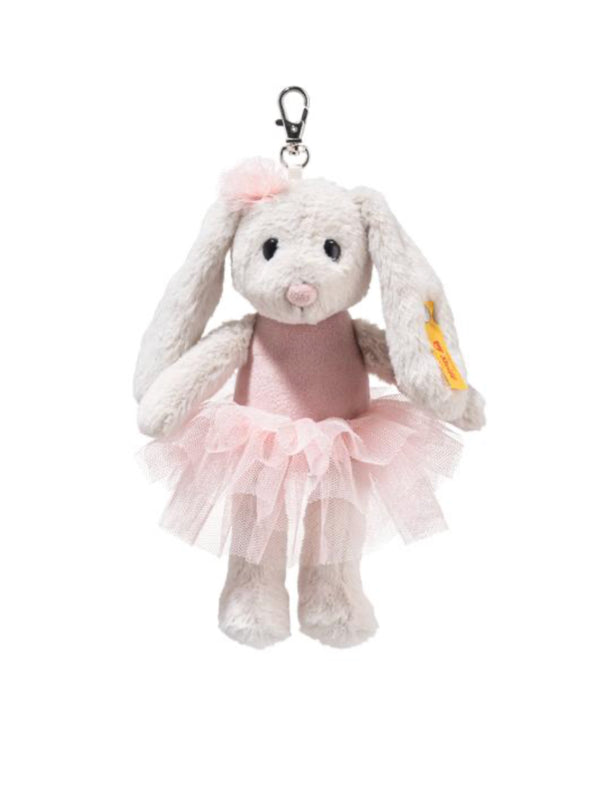 Hoppie Ballet Rabbit Pendant Key Ring Miniature Bag Charm Ballerina