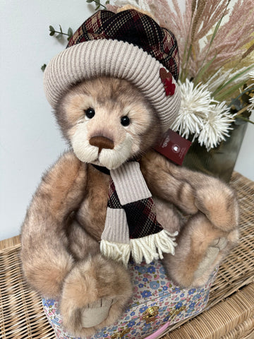 Charlie Bears Comfort Cuddles Plush Collection Collectable Hatty Teddy Bear