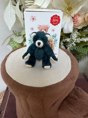 Hermann Teddy Original Petrol 6cm Miniature Teddy Bear 15438 9