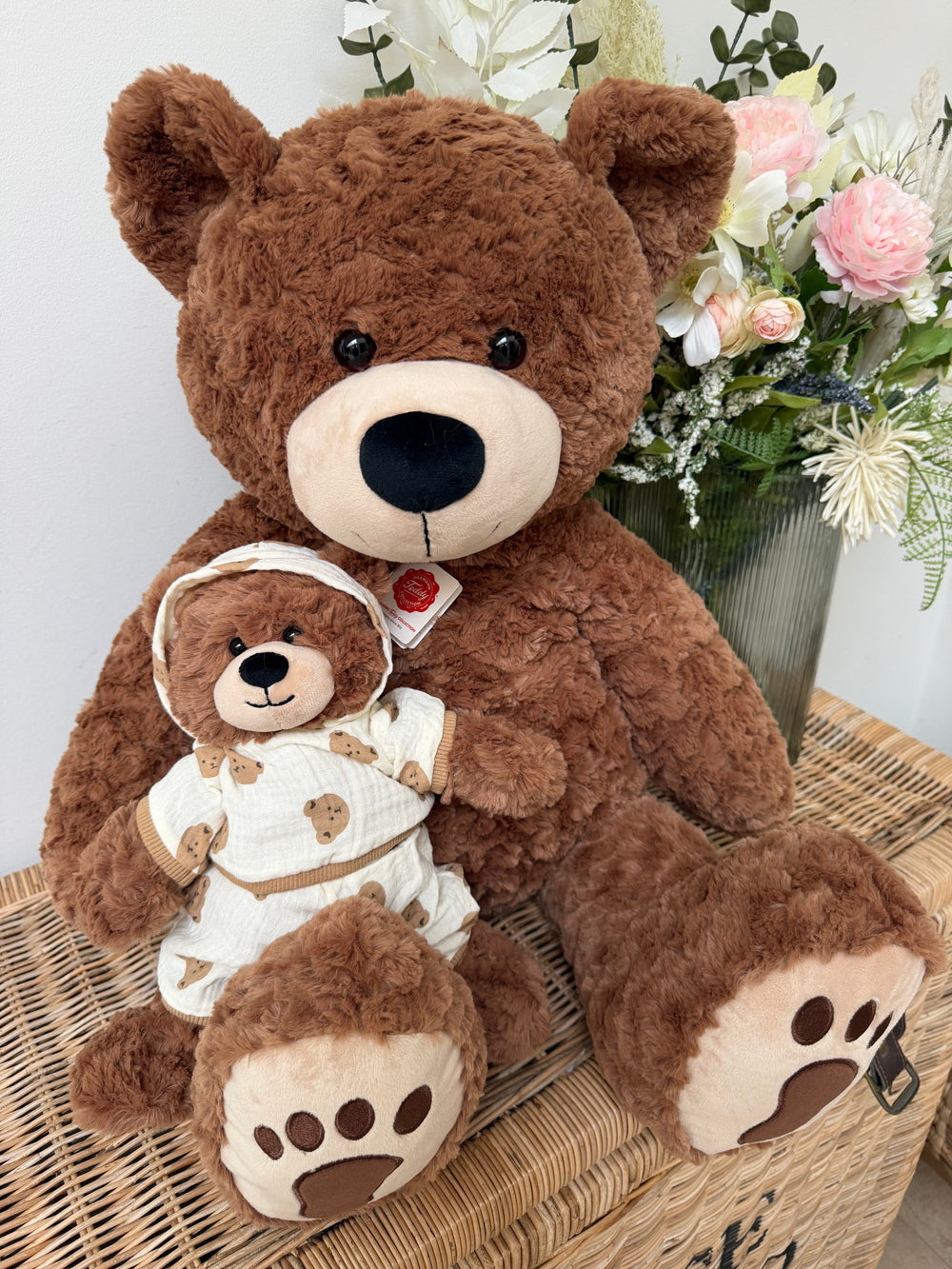 Teddy Brown Extra Large 75cm Hermann Super Soft Plush Teddy Bear