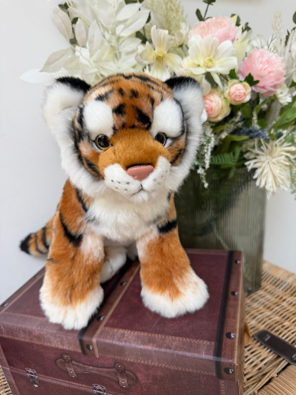 Hermann Plush 32cm Tiger Brown Soft Toy
