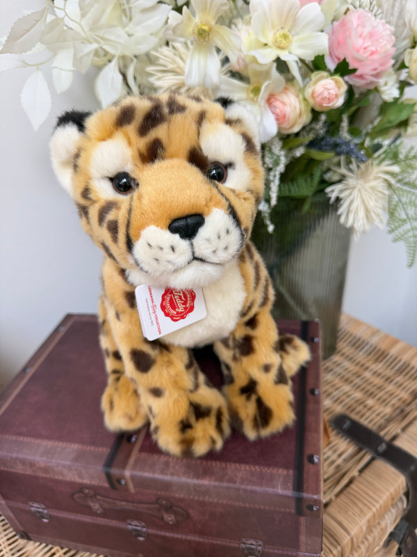 Cheetah Hermann Plush 26cm Soft Childrens Toy