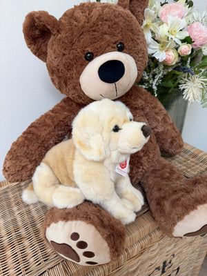 Golden Retriever Plush Sitting 30cm Hermann Teddy Bear Puppy Dog