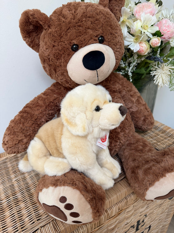 Golden Retriever Plush Sitting 30cm Hermann Teddy Bear Puppy Dog