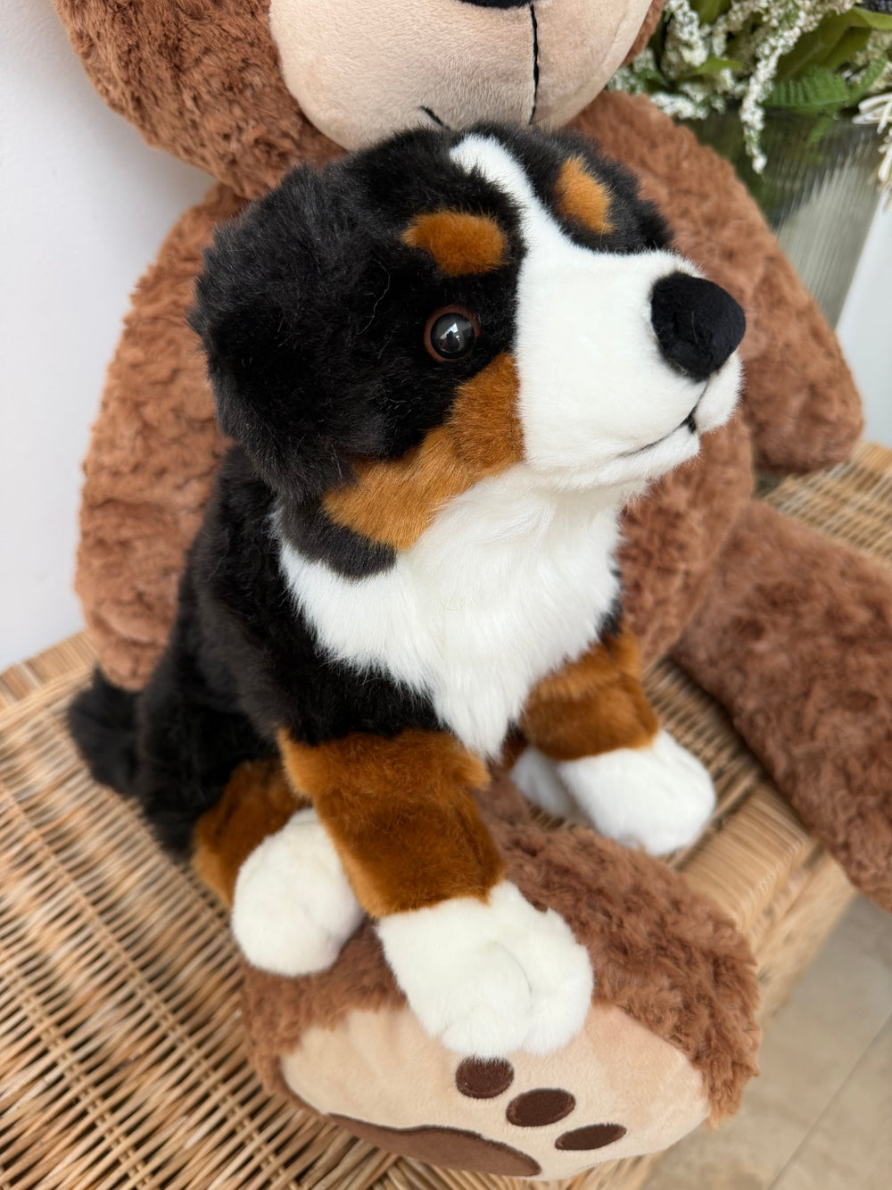 Bernese Mountain Dog 29cm Plush Hermann Teddy Puppy Dog