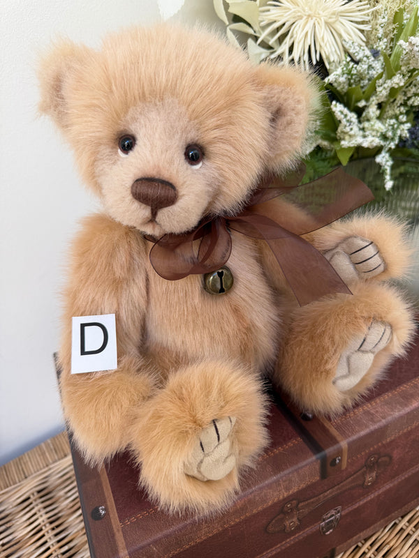 Anniversary Scribbles Hand Signed Charlie Bears Plush Collectable Teddy Bear