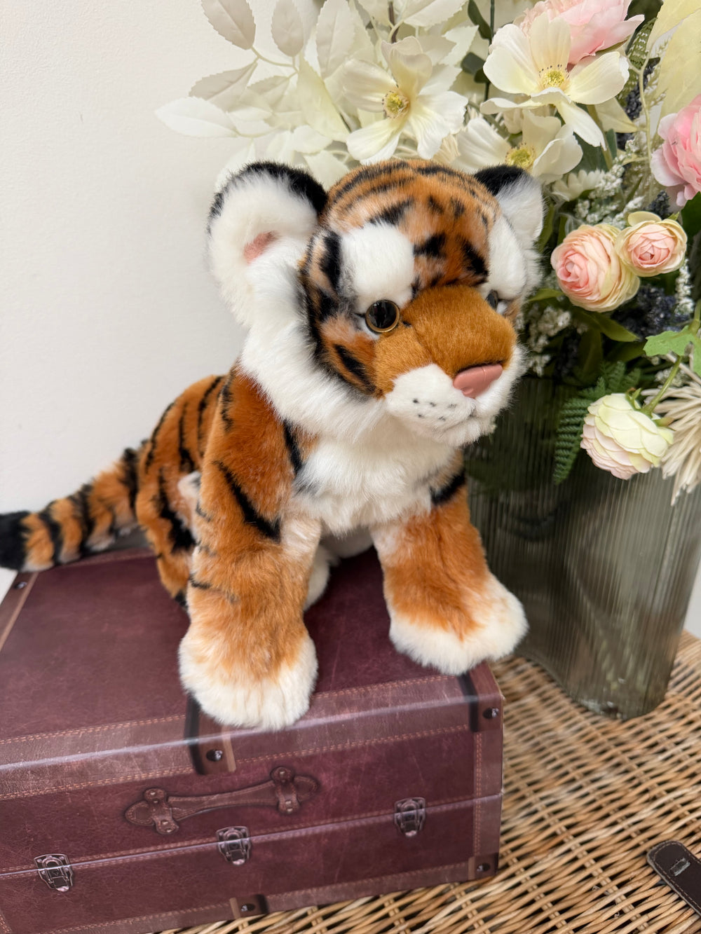 Hermann Plush 32cm Tiger Brown Soft Toy