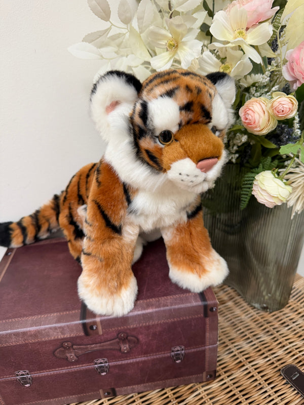 Hermann Plush 32cm Tiger Brown Soft Toy