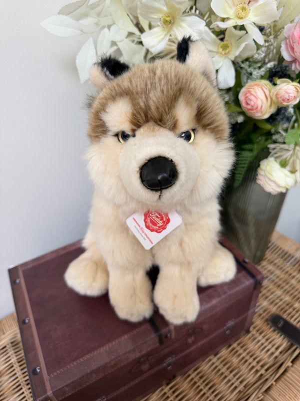 Wolf Sitting Hermann Teddy Plush 29cm Soft Children's Toy