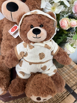 Pyjama Bear Leonie 30cm Hermann Teddy Plush Teddy Bear