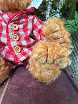 Clemens Teddy Kaspar Hansen Limited Edition Mohair Collectable Teddy Bear No 11