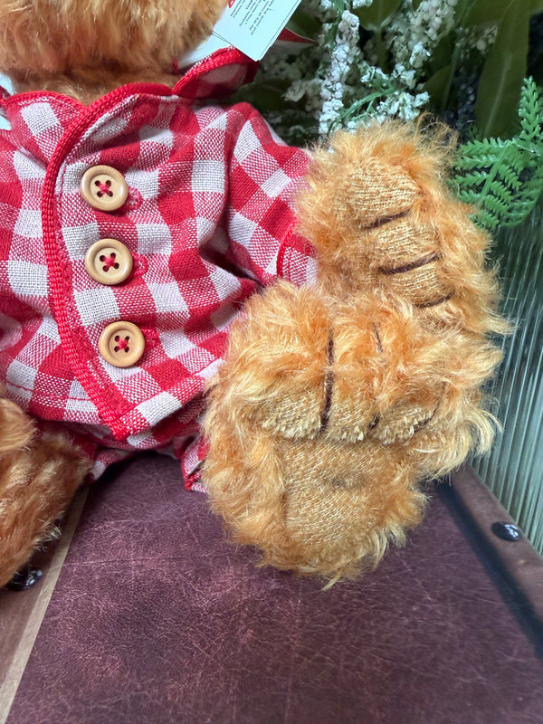 Clemens Teddy Kaspar Hansen Limited Edition Mohair Collectable Teddy Bear No 11