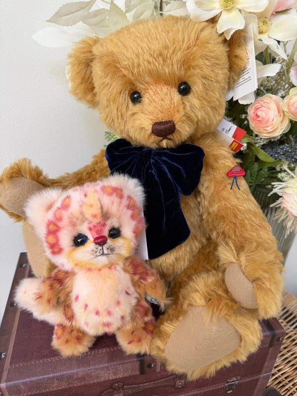 Fantasy Cat Limited Edition Soft Plush Miniature Artist Bear Collectable No 120