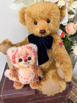 Fantasy Cat Limited Edition Soft Plush Miniature Artist Bear Collectable No 120