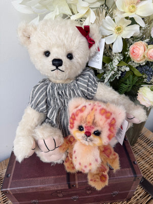 Clemens Teddy Marie Jensen Limited Edition Mohair Collectable Teddy Bear No 1