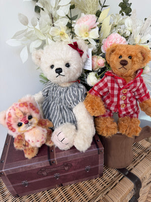 Clemens Teddy Kaspar Hansen Limited Edition Mohair Collectable Teddy Bear No 11