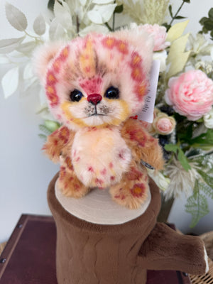 Fantasy Cat Limited Edition Soft Plush Miniature Artist Bear Collectable No 120