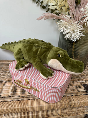 Crocodile Large 60cm Hermann Plush Children's toy.