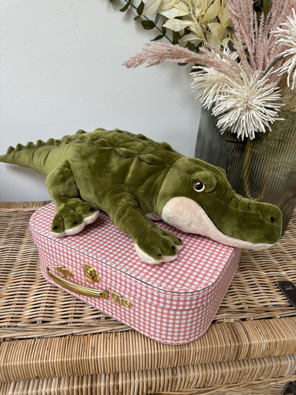 Crocodile Large 60cm Hermann Plush Children's toy.