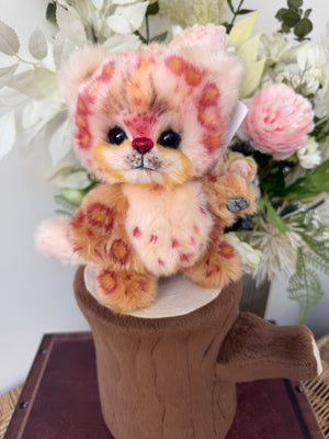Fantasy Cat Limited Edition Soft Plush Miniature Artist Bear Collectable No 120