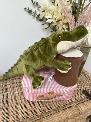 Crocodile Large 60cm Hermann Plush Children's toy.