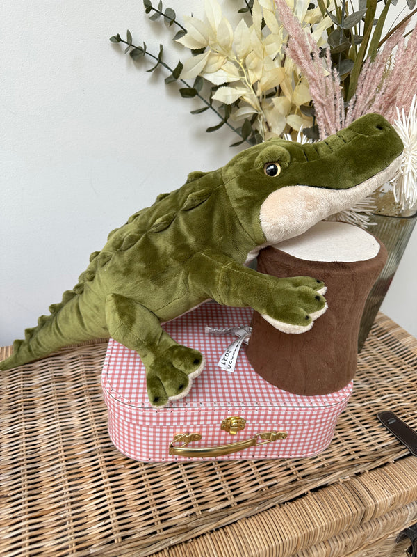 Crocodile Large 60cm Hermann Plush Children's toy.