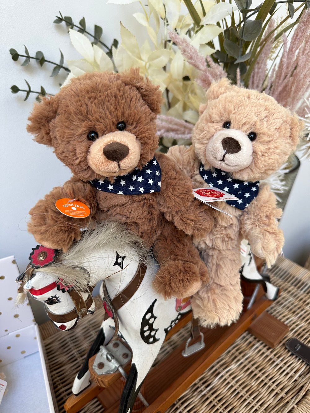 Teddy Brown or Cream 23cm Miniature Hermann Plush Teddy Bear