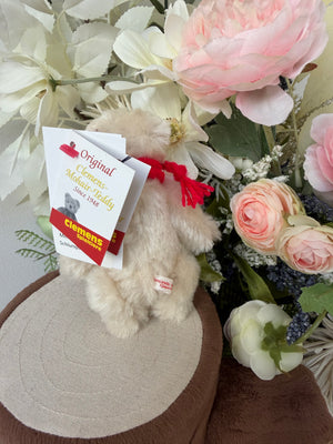 Clemens Miniature Mohair Polar Bear Schlumps jointed Teddy Bear
