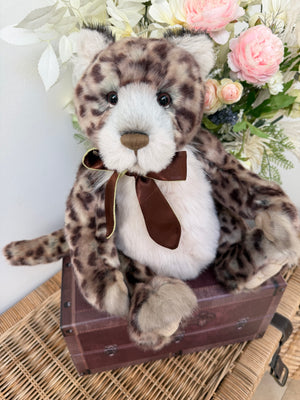 Flapdoodle Plumo Limited Edition Charlie Bears Plush Collection Leopard