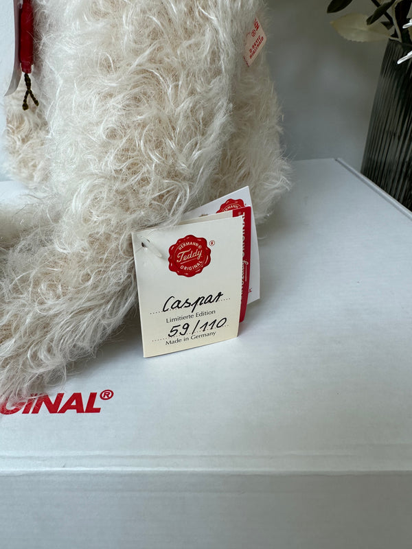 Caspar Growler Teddy Hermann Limited Edition 45cm Collectable Mohair Teddy Bear No 59