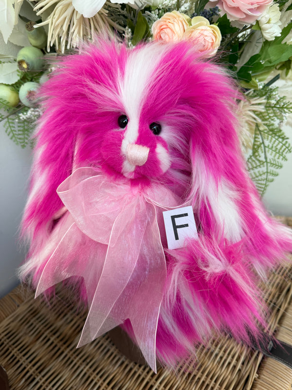 Raspberry Ripple Charlie Bears Plush Collection Bunny Rabbit