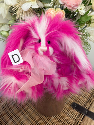 Raspberry Ripple Charlie Bears Plush Collection Bunny Rabbit
