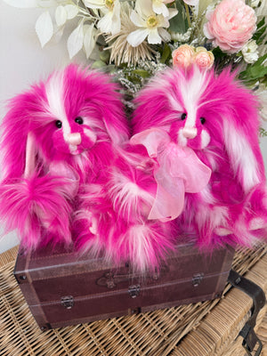 Raspberry Ripple Charlie Bears Plush Collection Bunny Rabbit