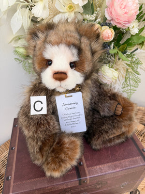Anniversary Graeme Charlie Bears Collectable Plush Teddy Bear