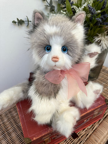 Mi Lady Charlie Bears Plush Collection Jointed Collectable Kitten Cat