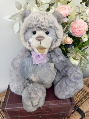 Siesta Charlie Bears Plush Alpaca & Mohair Plumo Giggler Teddy Bear