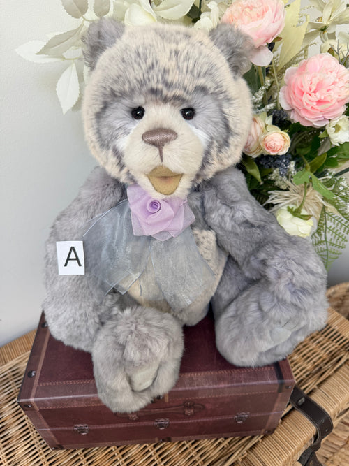 Siesta Charlie Bears Plush Alpaca & Mohair Plumo Giggler Teddy Bear