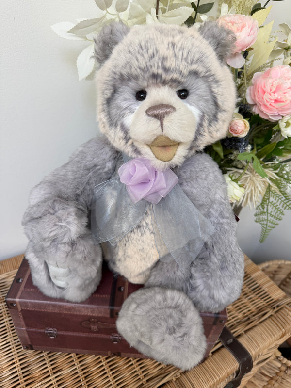 Siesta Charlie Bears Plush Alpaca & Mohair Plumo Giggler Teddy Bear