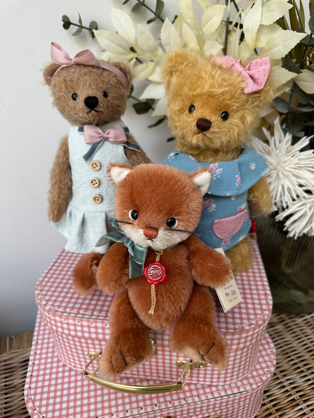 Daphne Hermann Teddy Original Limited Edition Miniature Collectable Mohair Kitten Cat No 74