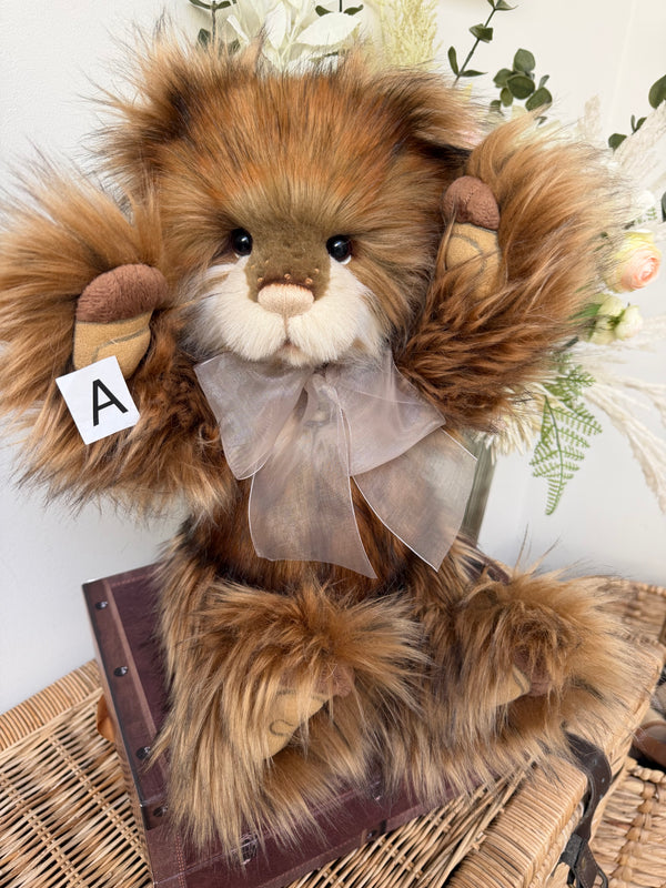 Sticky Toffee Charlie BearsPlush Collection Teddy Bear
