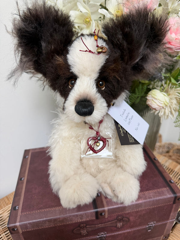 Trixibelle  Isabelle Collection Limited Edition Mohair Puppy Dog No 160