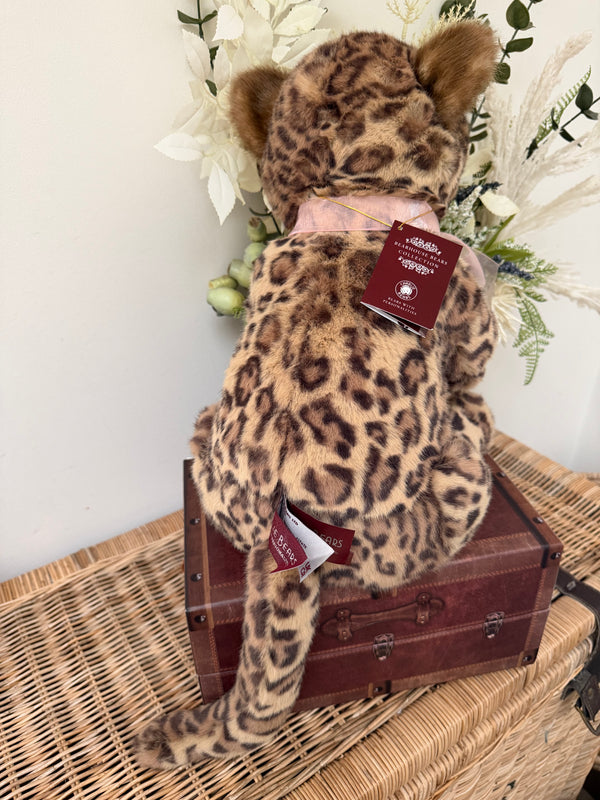 Saunter Charlie Bears Bearhouse Bear Plush Zanzibar Leopard