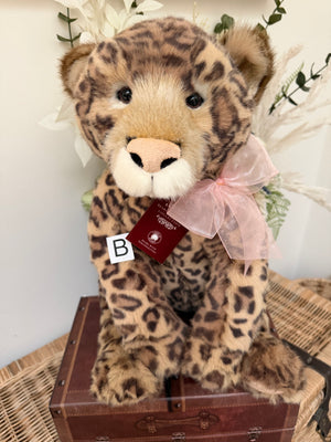 Saunter Charlie Bears Bearhouse Bear Plush Zanzibar Leopard