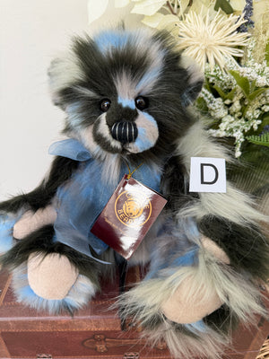 Miss Liddell Charlie Bears Plush Collection Teddy Bear