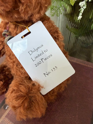 Didymus Isabelle Collection Limited Edition Teddy Bear No 133