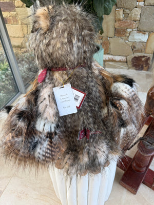 Screech Large Standing Plush Charlie Bears Limited Edition Owl No 609