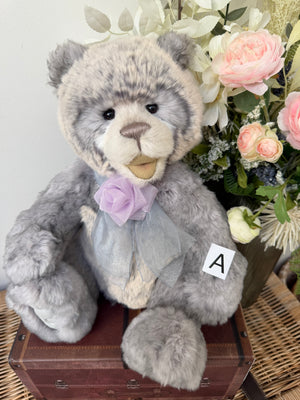 Siesta Charlie Bears Plush Alpaca & Mohair Plumo Giggler Teddy Bear
