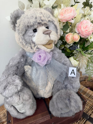 Siesta Charlie Bears Plush Alpaca & Mohair Plumo Giggler Teddy Bear