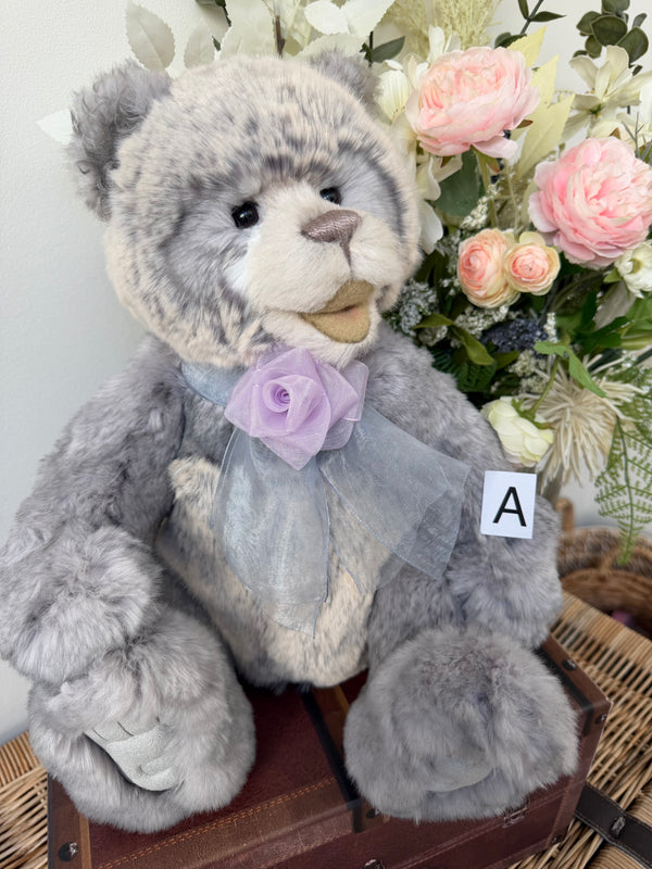 Siesta Charlie Bears Plush Alpaca & Mohair Plumo Giggler Teddy Bear