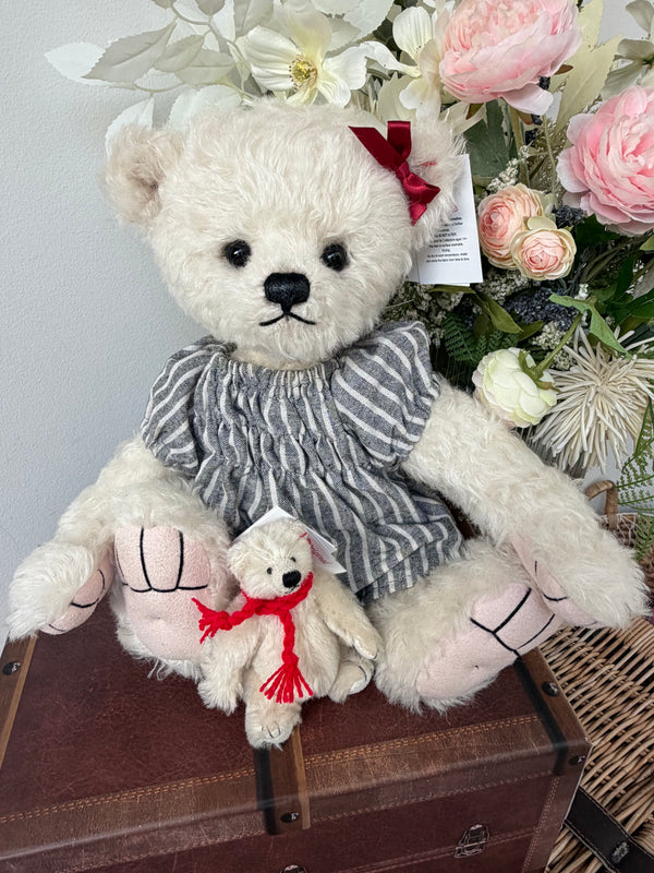 Clemens Teddy Marie Jensen Limited Edition Mohair Collectable Teddy Bear No 1